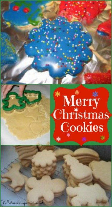 Merry Christmas Cookies
 Merry Christmas Cookie Recipe Whats Cooking America
