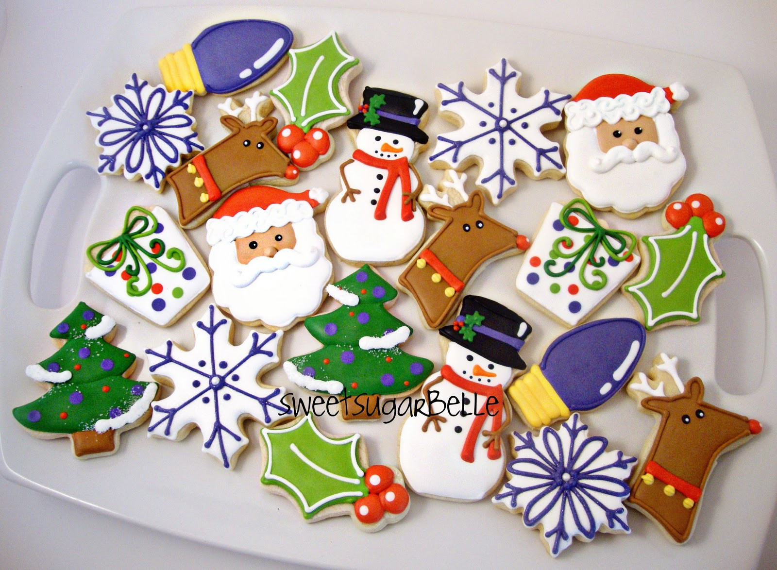 Merry Christmas Cookies
 Merry Christmas – The Sweet Adventures of Sugar Belle