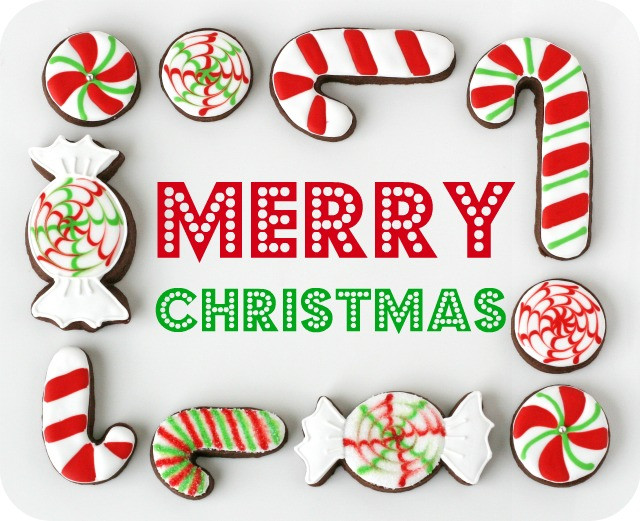 Merry Christmas Cookies
 Merry Christmas from Glorious Treats – Glorious Treats