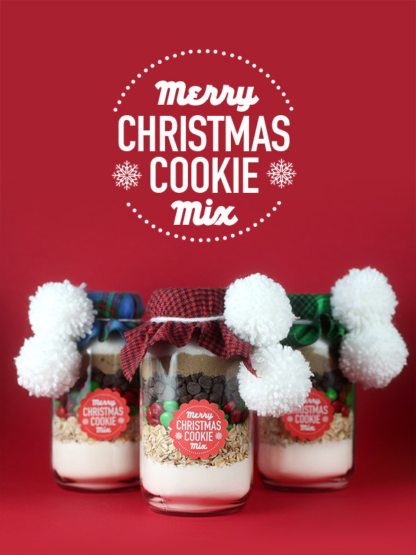 Merry Christmas Cookies
 Merry Christmas Cookie Mix – bakerella