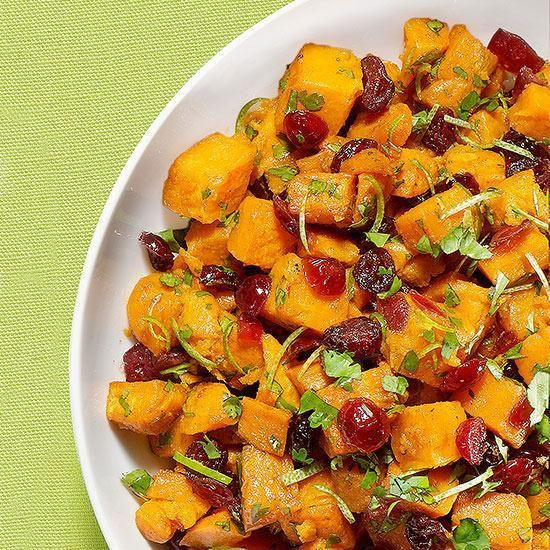 Mexican Thanksgiving Side Dishes
 Sweet Potatoes with Cilantro