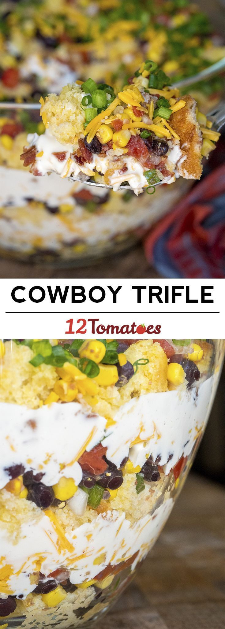 Mexican Thanksgiving Side Dishes
 Cowboy Trifle the perfect party side dish