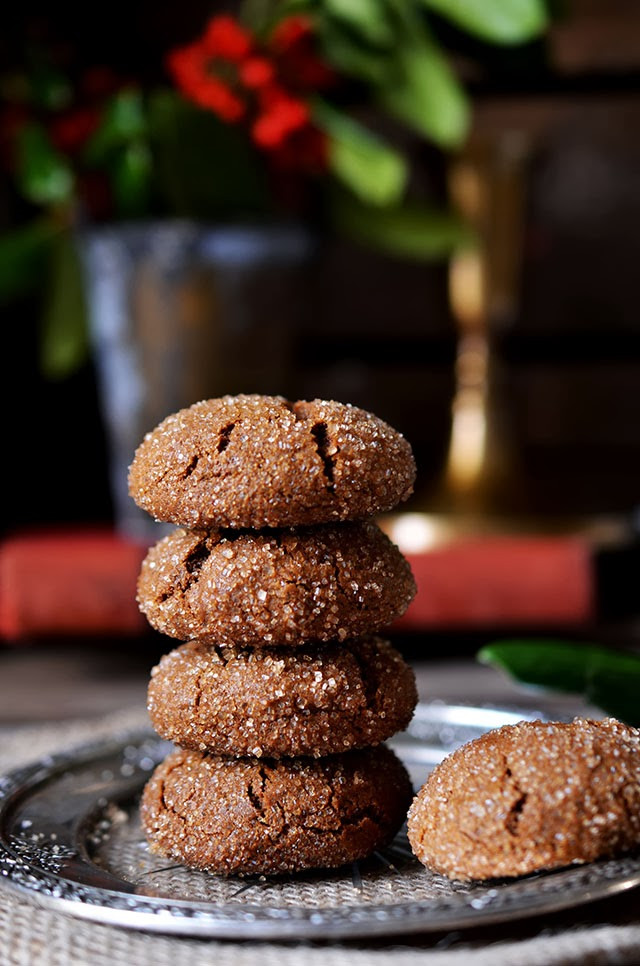 Molasses Christmas Cookies
 Heart of Gold Holiday Baking Chewy Molasses Cookies