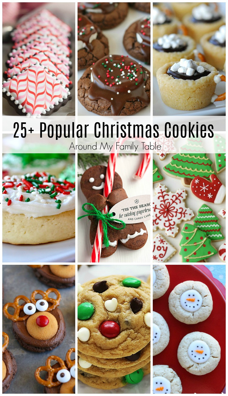 Most Popular Christmas Cookies
 Most Popular Christmas Cookie Recipes Around My Family Table