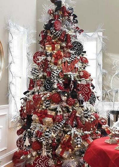 My Candy Love Christmas 2019
 Love this Black white & red Christmas tree My colors