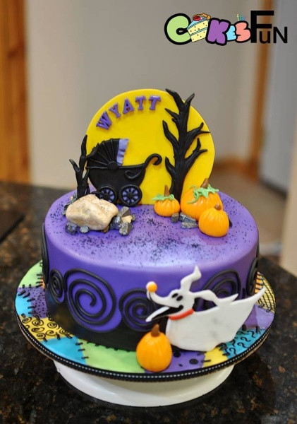 Nightmare Before Christmas Baby Shower Cakes
 Nightmare Before Christmas baby Shower Cake Cake