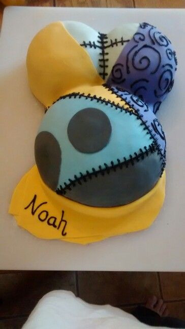 Nightmare Before Christmas Baby Shower Cakes
 Nightmare Before Christmas baby shower cake "Sally" This