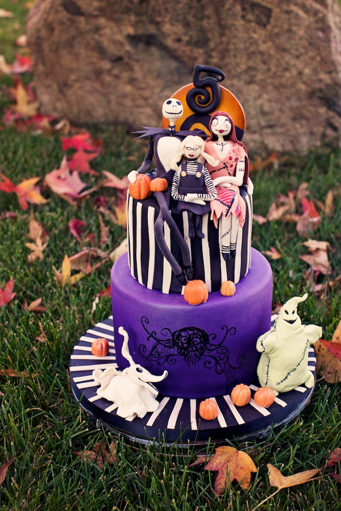 Nightmare Before Christmas Birthday Cakes
 A Nightmare Before Christmas Birthday