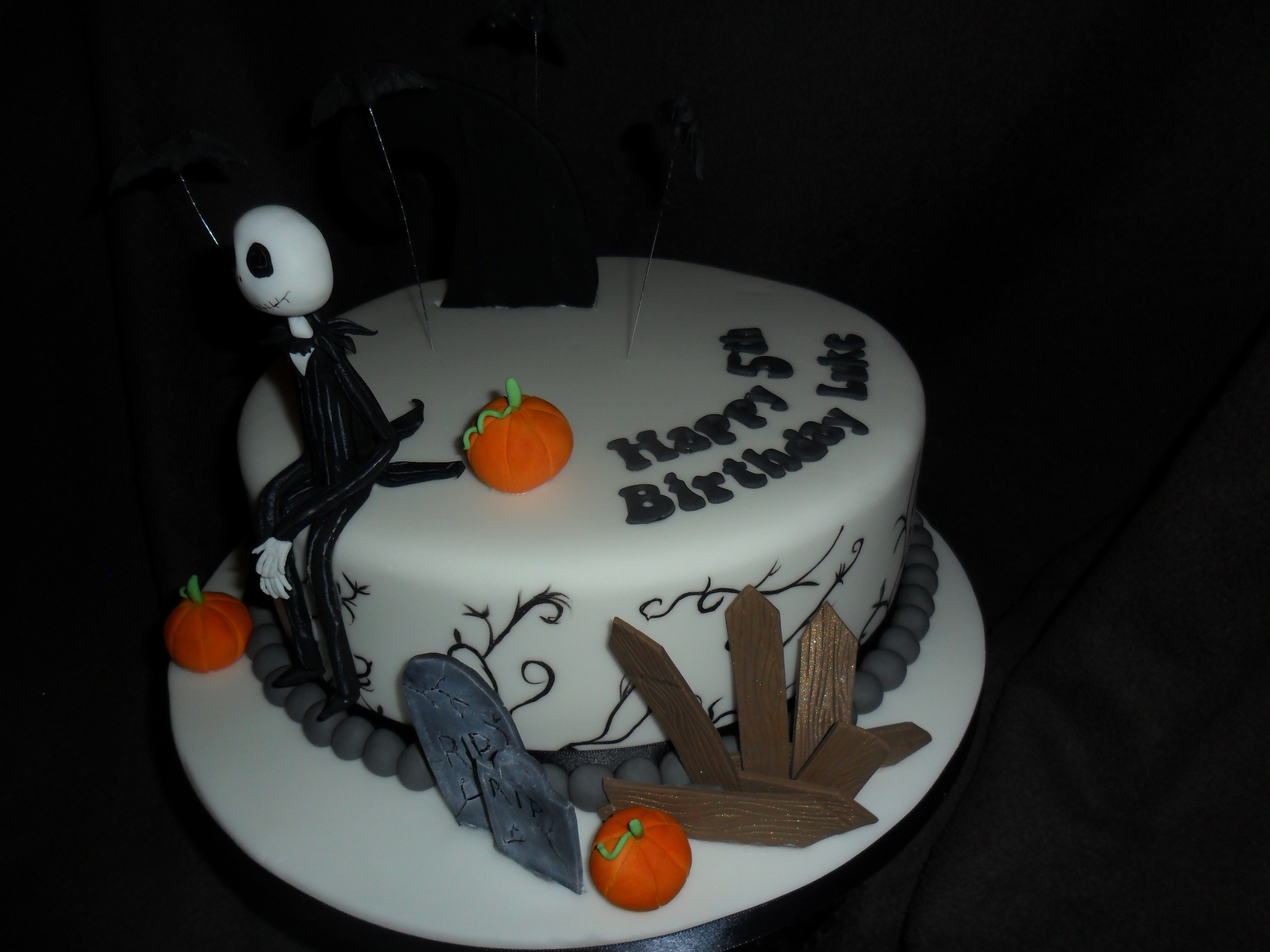 Nightmare Before Christmas Birthday Cakes
 Nightmare Before Christmas Birthday Cake CakeCentral