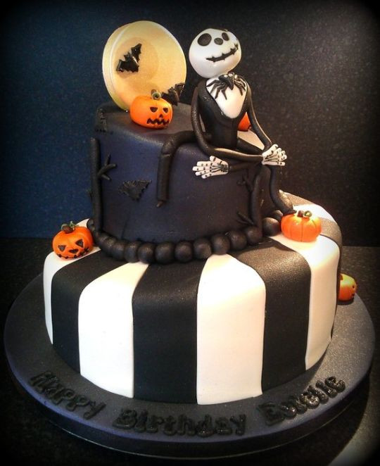 Nightmare Before Christmas Birthday Cakes
 Nightmare Before Christmas Birthday Cake cake by Kelly