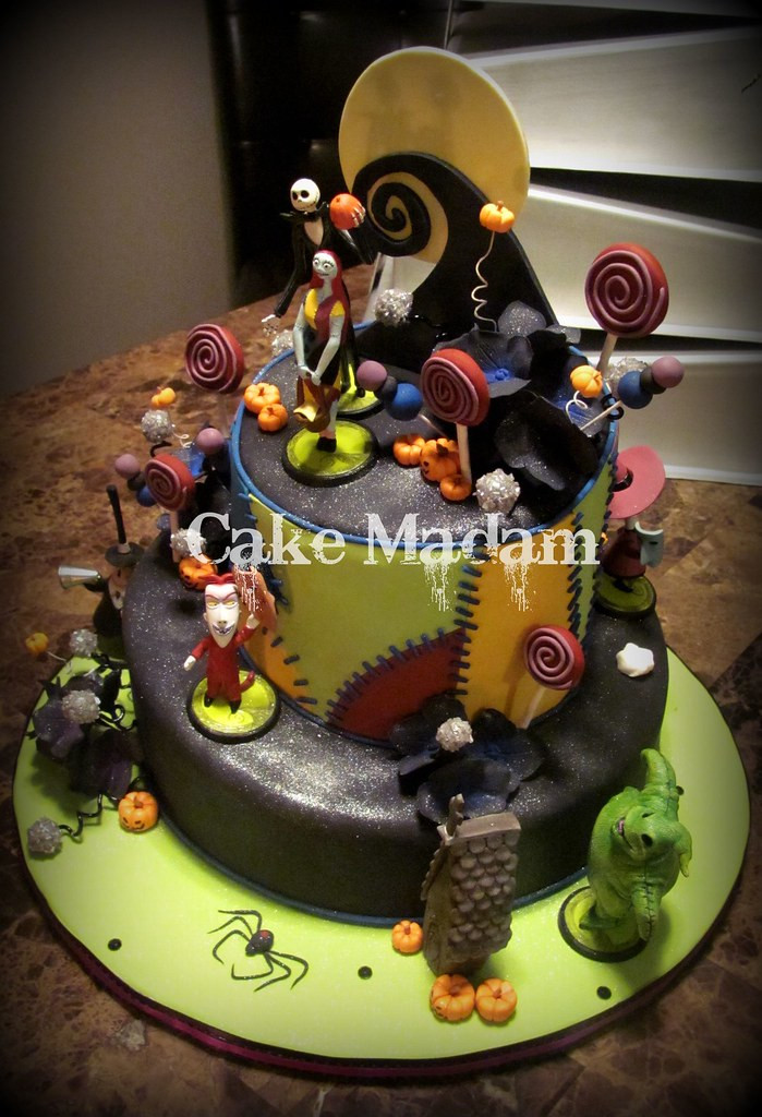 Nightmare Before Christmas Birthday Cakes
 The Nightmare Before Christmas cake