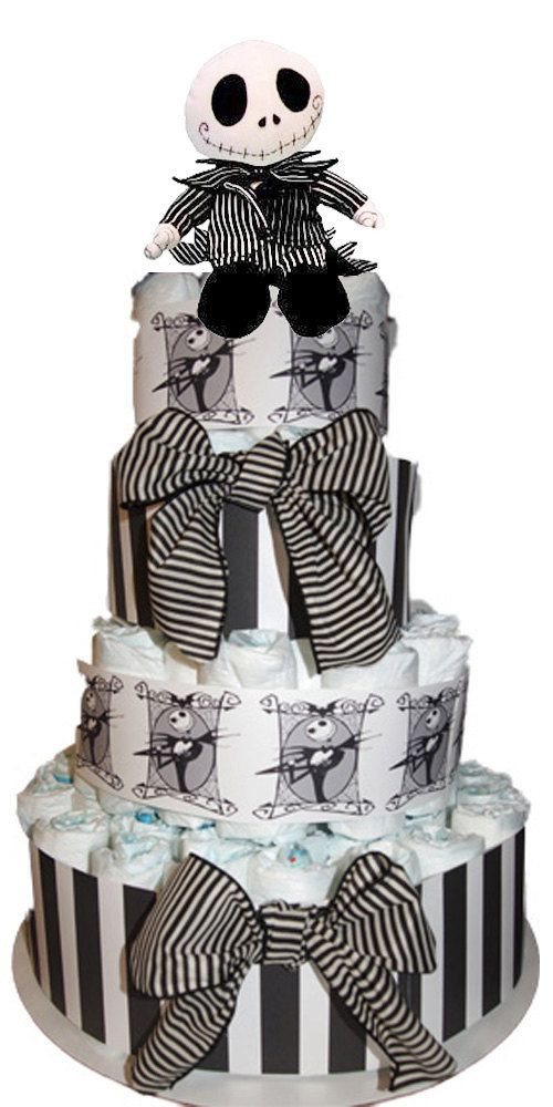 Nightmare Before Christmas Cakes For Sale
 Nightmare Before Christmas Diaper Cake by