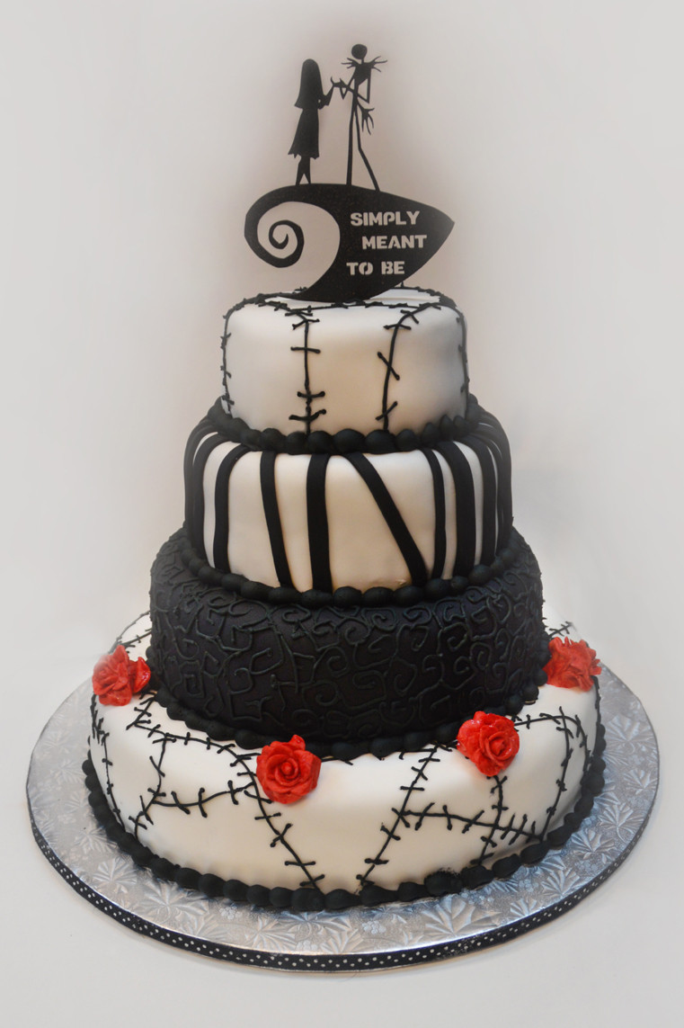 Nightmare Before Christmas Cakes Ideas
 Nightmare Before Christmas wedding – ronna s cake blog