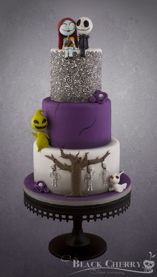 Nightmare Before Christmas Cakes Ideas
 Pin by Pat Korn on Halloween Fall Cakes