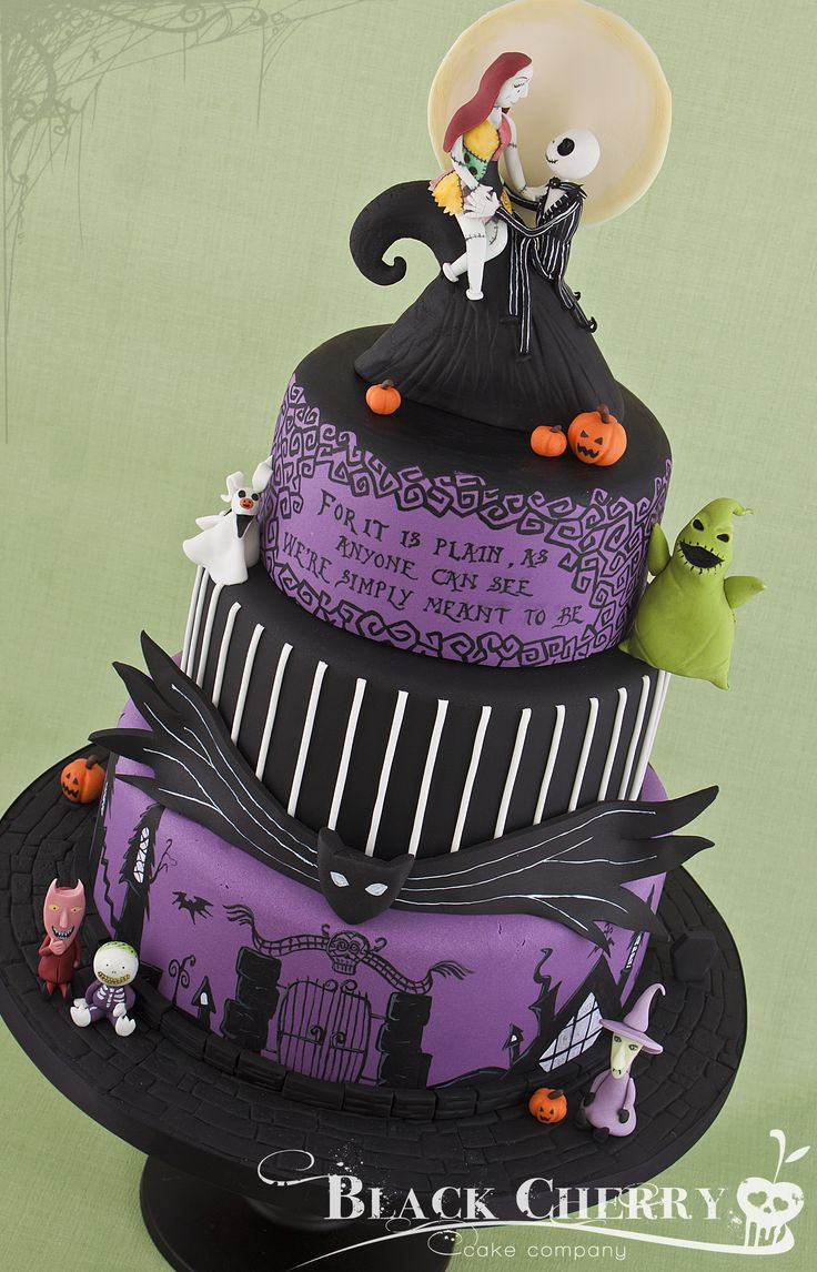 Nightmare Before Christmas Cakes Ideas
 1000 images about Burton Cakes on Pinterest