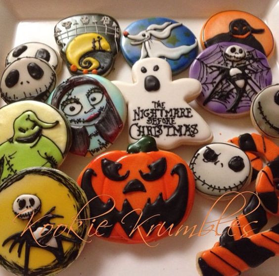 Nightmare Before Christmas Cookies
 Before christmas Nightmare before and The o jays on Pinterest
