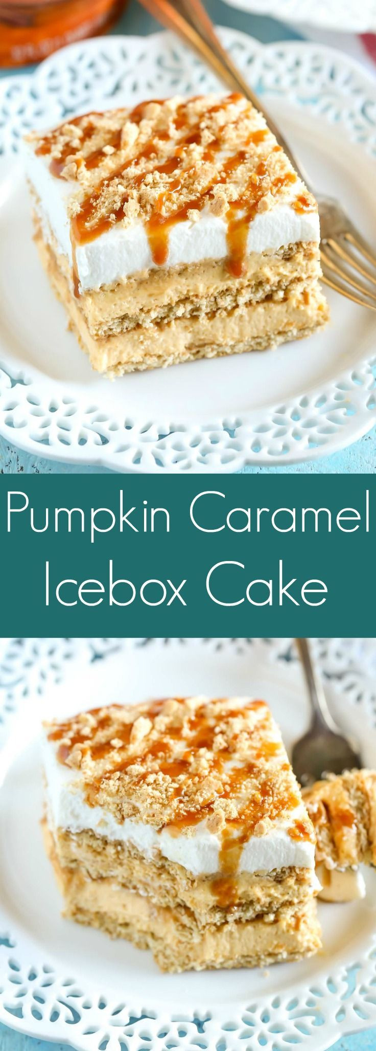 No Bake Fall Desserts
 No Bake Pumpkin Caramel Icebox Cake Recipe