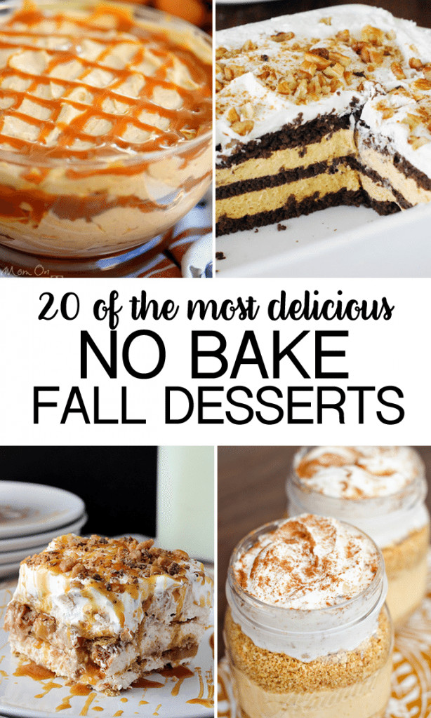 No Bake Fall Desserts
 No Bake Fall Desserts