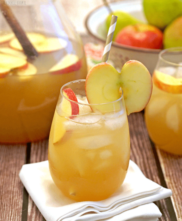 Non Alcoholic Drinks For Thanksgiving
 Apple Pie Punch The Cookie Rookie