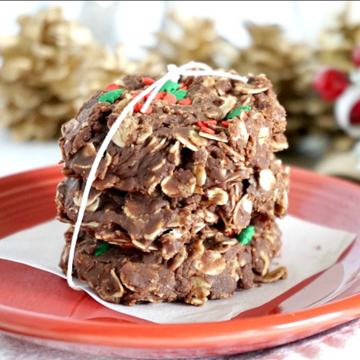 Nutella Christmas Cookies
 No Bake Nutella Christmas Cookies Recipe