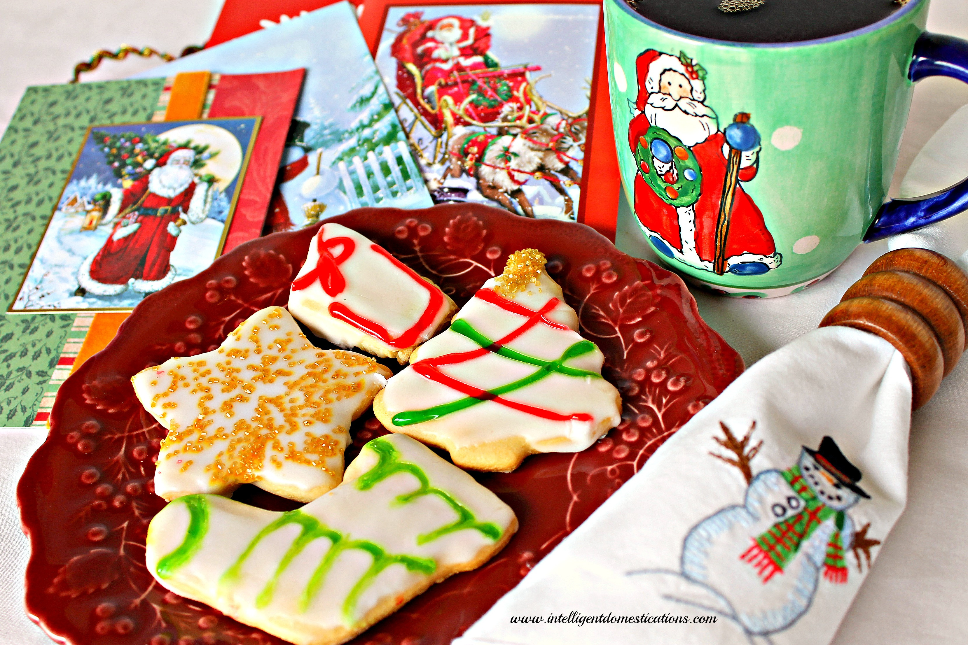 Old Fashioned Christmas Cookies
 Old Fashioned Tea Cake Christmas Cookies