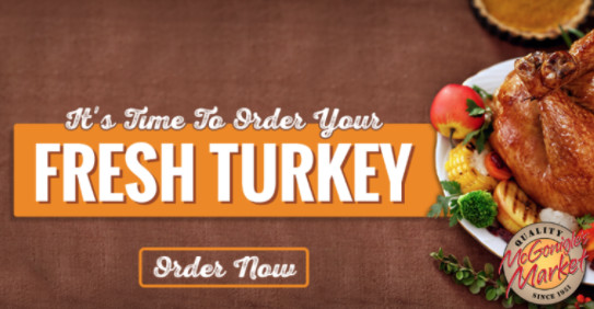 Order Fresh Turkey For Thanksgiving
 3 Simple Thanksgiving Appetizers That Won’t Spoil Your