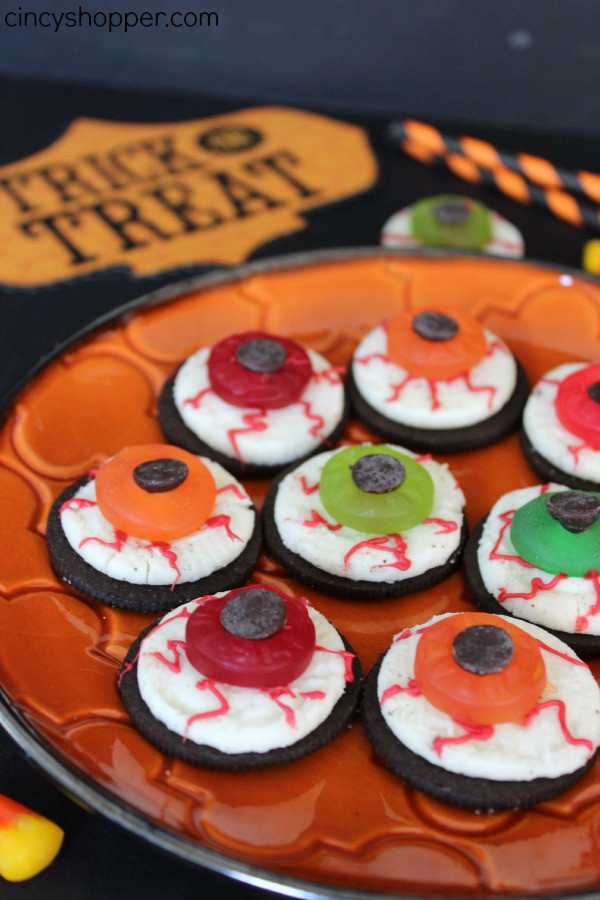 Oreo Halloween Cookies
 Oreo Eyeballs Halloween Treats CincyShopper