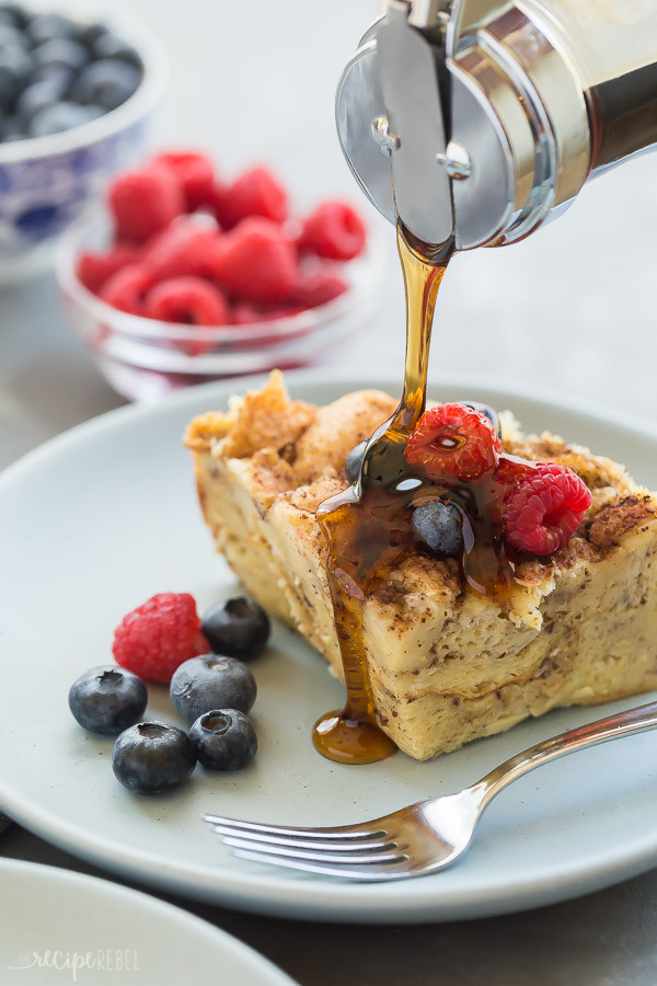 Overnight Crock Pot French Toast Great For Christmas Morning
 Crockpot French Toast Recipe The Recipe Rebel