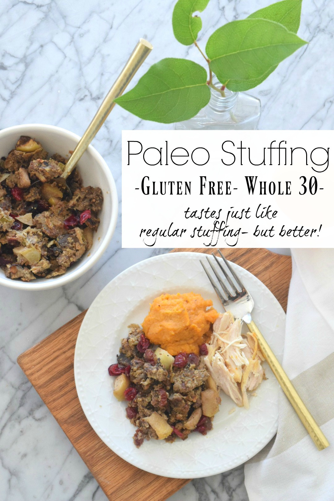 Paleo Thanksgiving Side Dishes
 Paleo Stuffing Healthy Thanksgiving Side Nesting With Grace
