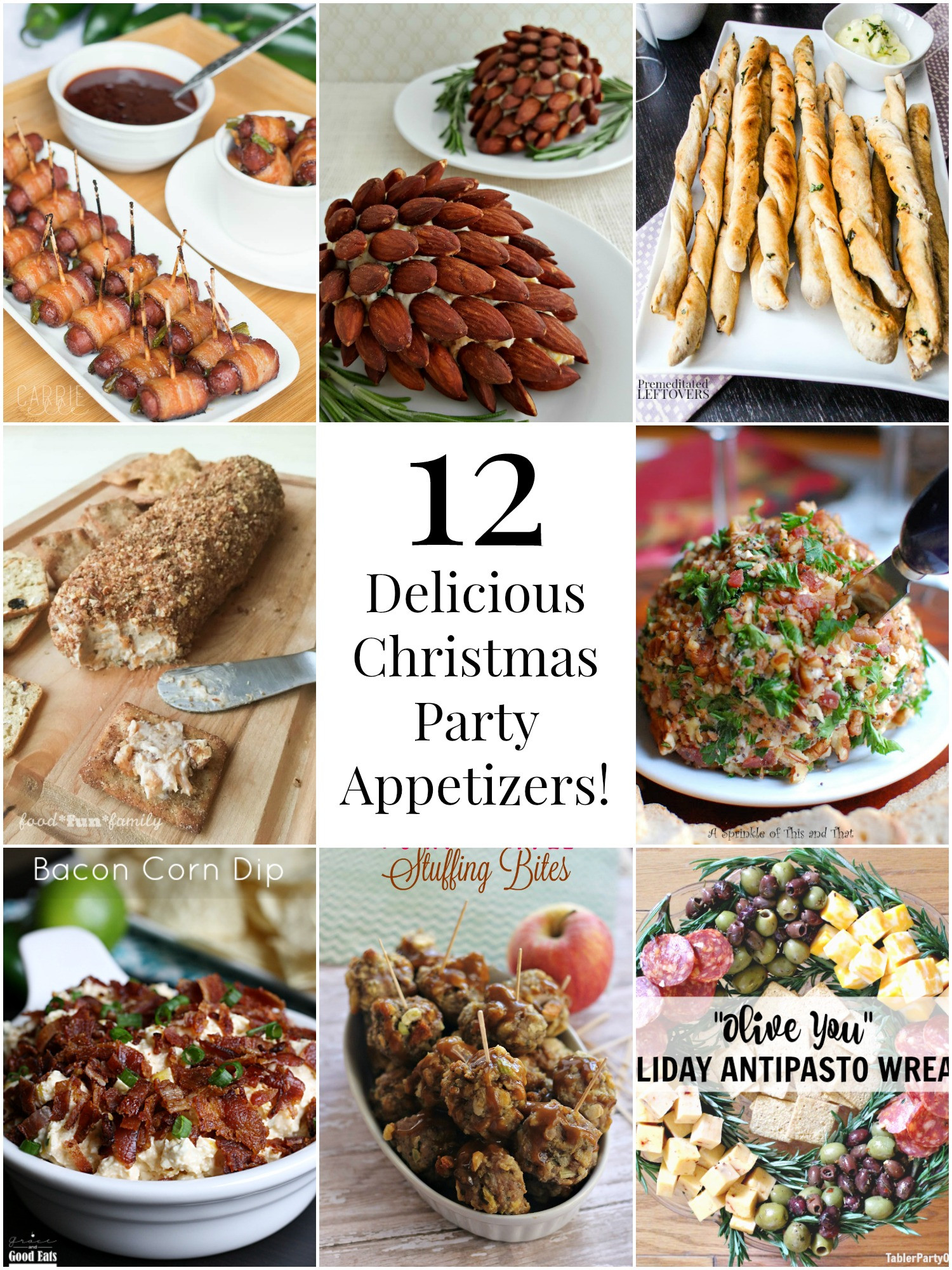 Party Appetizers Christmas
 So Creative 12 Delicious Christmas Party Appetizers