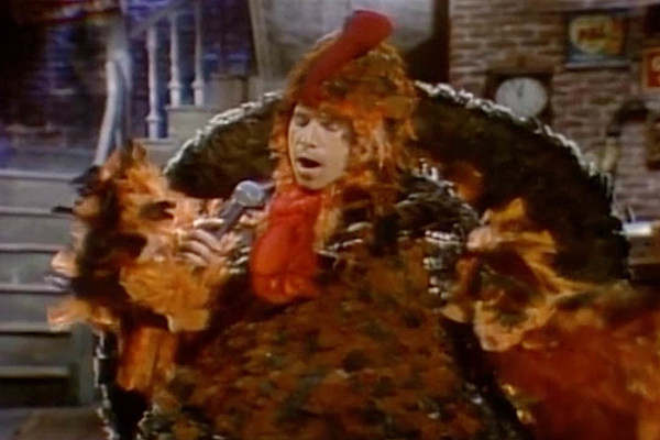 Paul Simon Thanksgiving Turkey Snl
 How Paul Simon Ended Up Wearing a Turkey Suit on Saturday