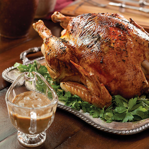 Paula Dean Thanksgiving Turkey
 Easy Roast Turkey with Pan Gravy Recipe