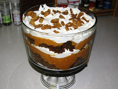 Paula Deen Thanksgiving Desserts
 Paula Deen s Pumpkin Gingerbread Trifle