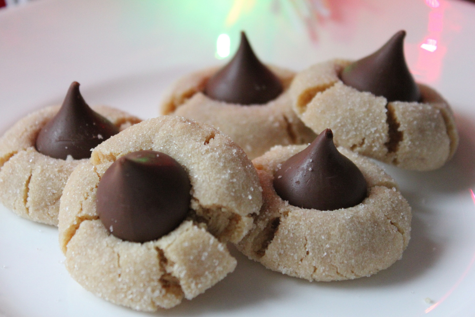 Peanutbutter Christmas Cookies
 Punkie Pie s Place Peanut Butter Blossom Cookies A