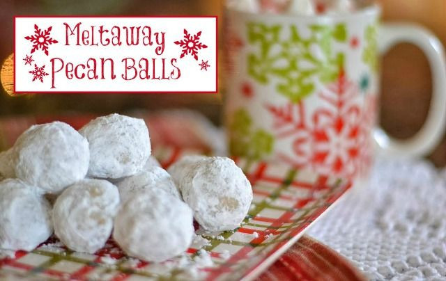 Pecan Balls Christmas Cookies
 Meltaway Pecan Balls Recipe