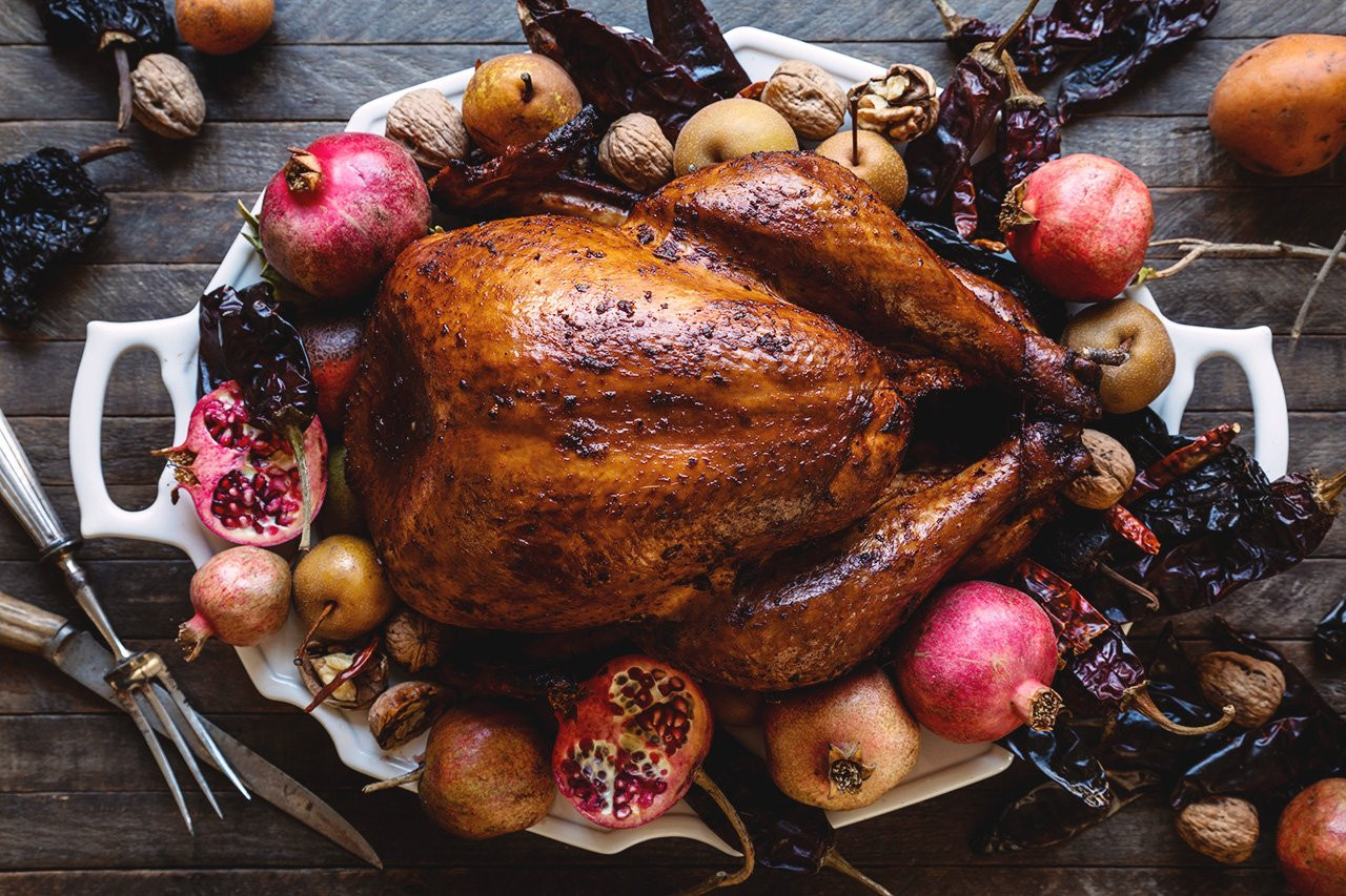 Pics Of Thanksgiving Turkey
 Chile Rubbed Thanksgiving Turkey – HonestlyYUM