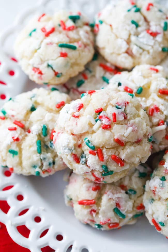 Pictures Of Christmas Cookies
 Christmas Gooey Butter Cookies Recipe Gooey Butter