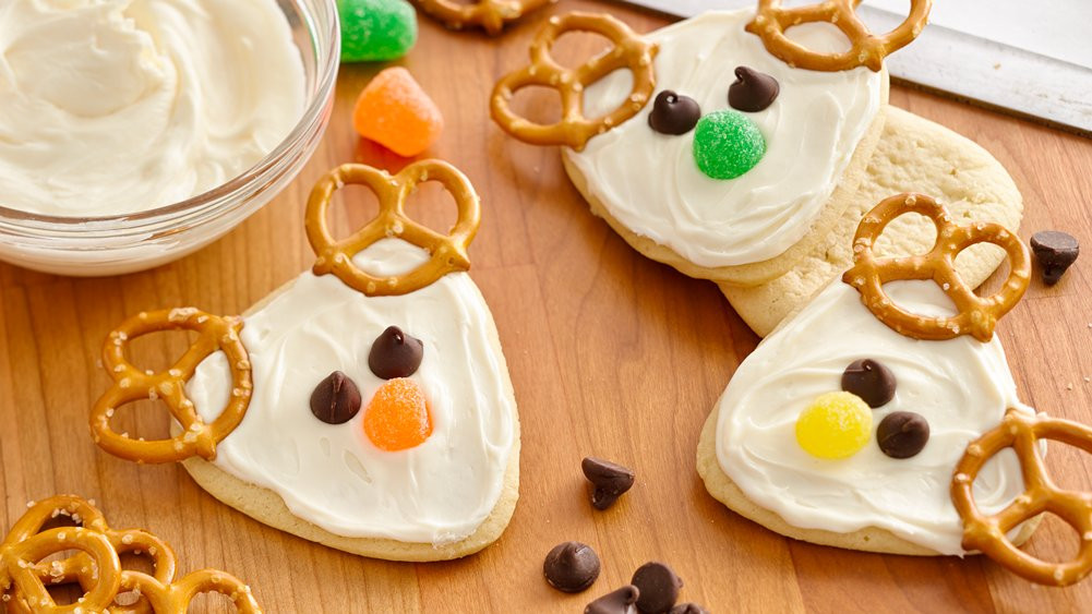 Pillsbury Christmas Cookies Recipes
 Frosted Reindeer Cookies recipe from Pillsbury