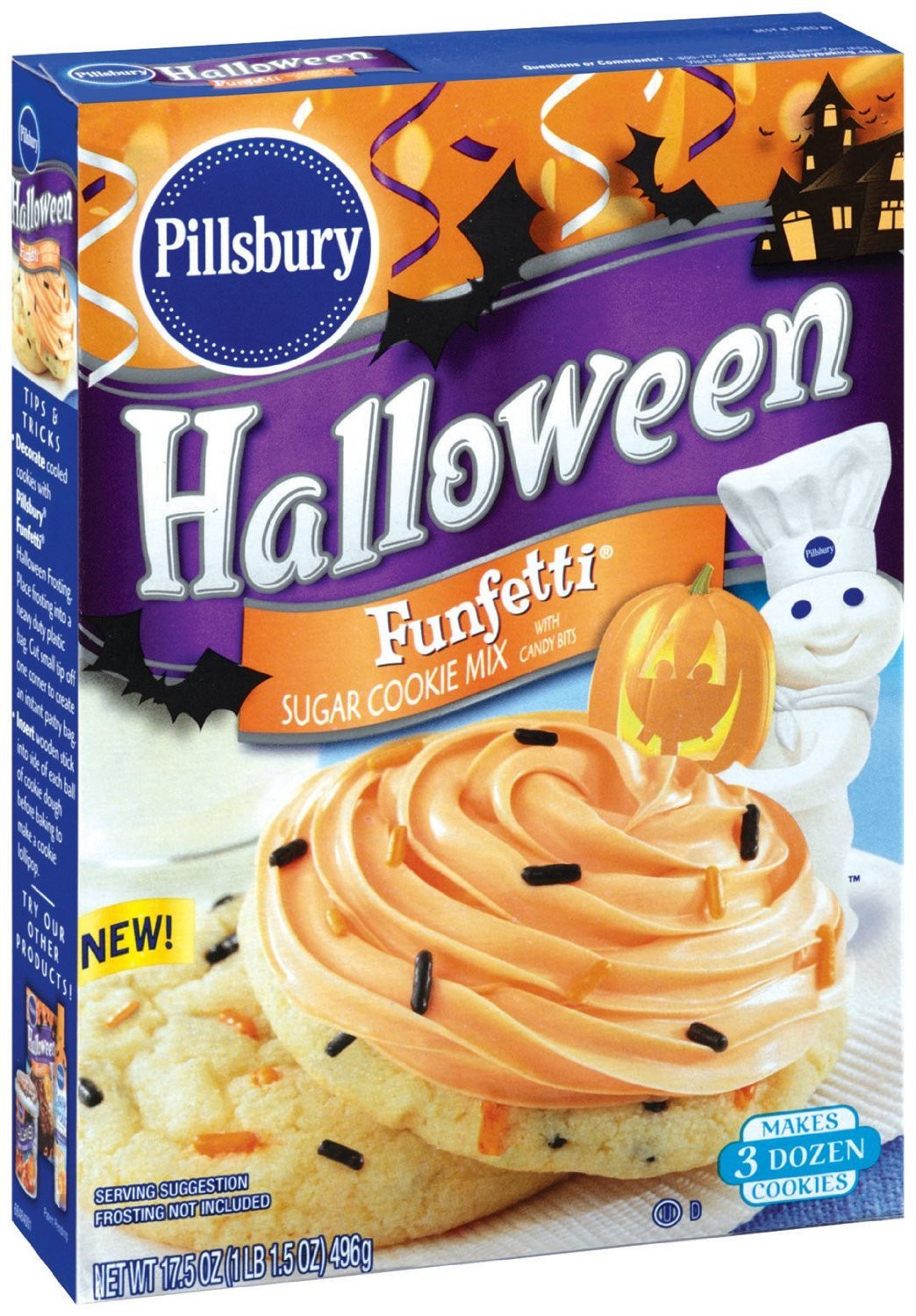 Pillsbury Halloween Sugar Cookies
 pillsbury funfetti cookies