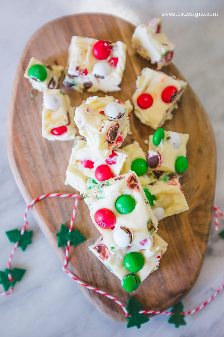 Pinterest Christmas Candy
 Christmas Candy Cookie Dough Fudge