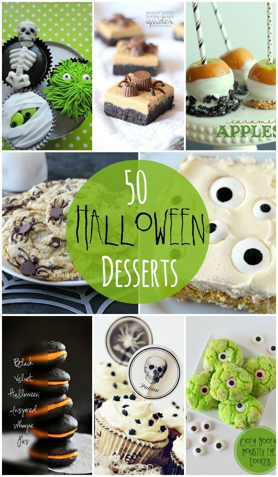 Pinterest Halloween Desserts
 Halloween desserts Dessert ideas and Desserts on Pinterest