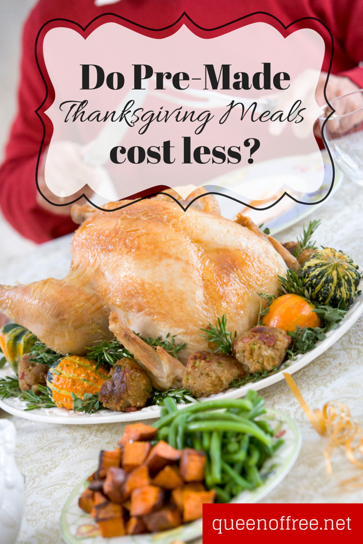 Pre Made Thanksgiving Dinners
 Could Thanksgiving Meals to Go Be Cheaper