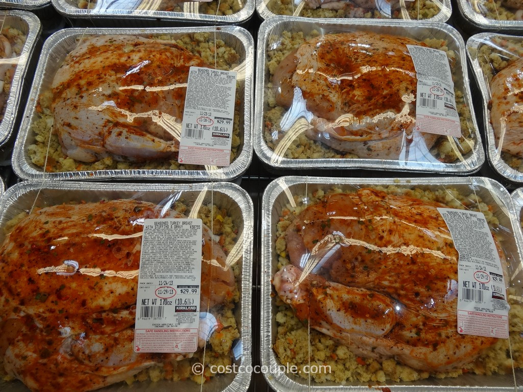 Precooked Thanksgiving Dinner
 Kirkland Signature Seasoned Turkey Breast With Stuffing