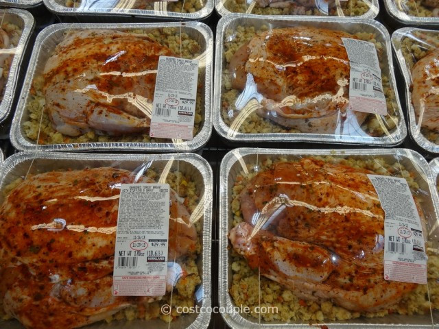 Premade Thanksgiving Dinner
 Kirkland Signature Seasoned Turkey Breast With Stuffing