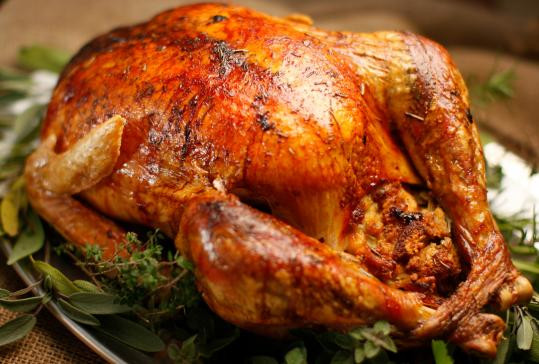 Prepared Turkey For Thanksgiving
 Oven Roasted Turkey