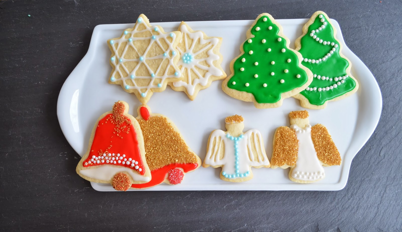 Pretty Christmas Cookies
 Smell of Rosemary a blog about great food great recipes