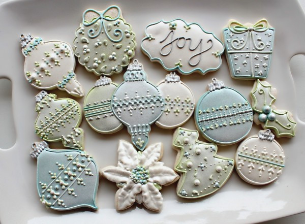 Pretty Christmas Cookies
 Make Your Cookies SHINE – The Sweet Adventures of Sugar