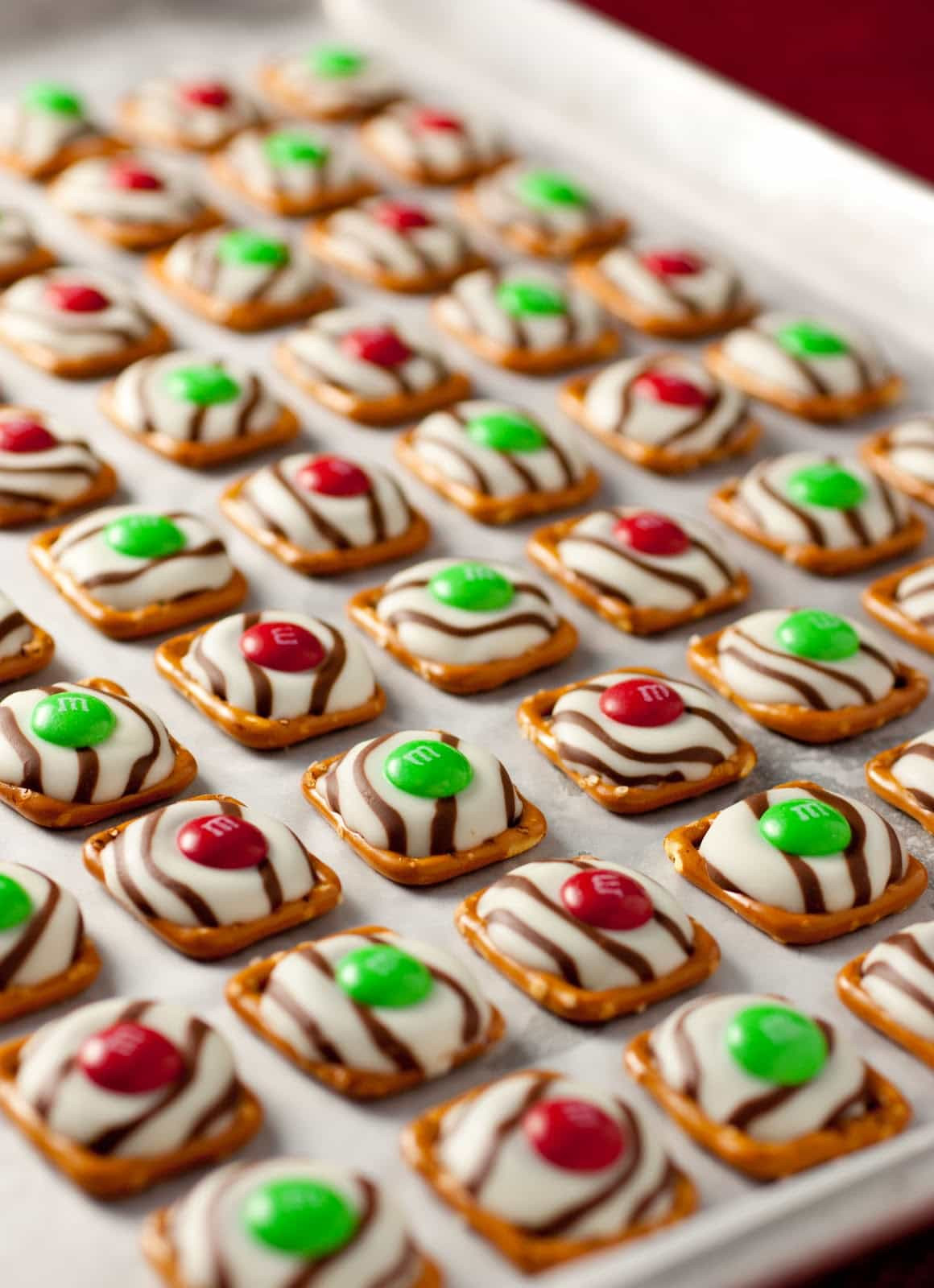 Pretzel Christmas Cookies
 Pretzel M&M Hugs Christmas Style Cooking Classy