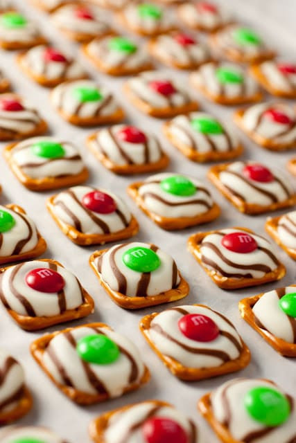 Pretzel Christmas Cookies
 Pretzel M&M Hugs Christmas Style Cooking Classy