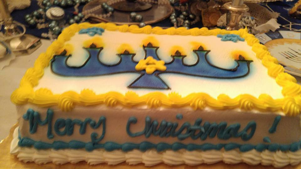 Publix Christmas Cakes
 Publix Sold Someone This Hanukkah Cake with Merry